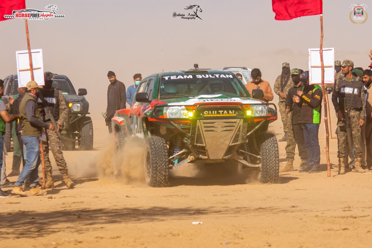 TeamSultan111's tweet image. Team Sultan Tacoma, Sahibzada Sultan fag off (launching) time view at Mid Point Cholistan500 (CJR2023) Off-road Rally 2023

#SahibzadaSultan #TeamSultan #CJR #Cholistan #fagoff #launching #time #view #Cholistan500 #CJR2023 #Rally2023 #Pakistan #offroad #ICCWorldTestChampionship