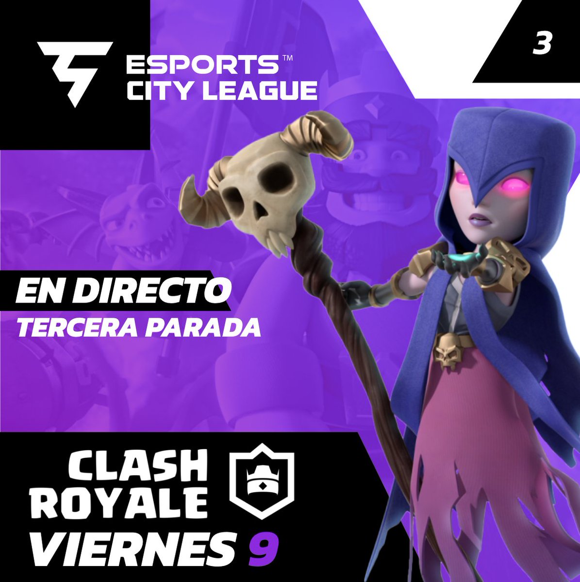 Esports City Fest (@esportscityfest) on Twitter photo ⚔️ ¡ÚLTIMA PARADA CLASH ROYALE!
Todos para el canal de <a href="/RevolAimar/">RevolAimar</a> que comienza el último encuentro online de la Temporada 3 💥
¡Los mejores 4 de la liga viajarán a las finales presenciales en @DreamHackSpain! ❤️🔥
📺 twitch.tv/revolaimar ⚔️ ¡ÚLTIMA PARADA CLASH ROYALE!
Todos para el canal de <a href="/RevolAimar/">RevolAimar</a> que comienza el último encuentro online de la Temporada 3 💥
¡Los mejores 4 de la liga viajarán a las finales presenciales en @DreamHackSpain! ❤️🔥
📺 twitch.tv/revolaimar