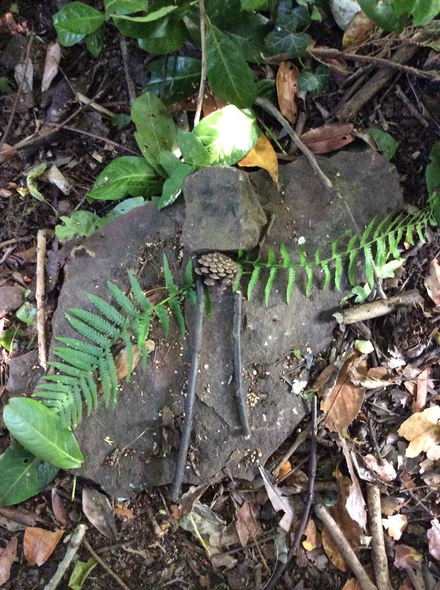 HambrookSchool's tweet photo. This afternoon #hambrook2 had a fantastic first forest school lesson with Mrs Appleton-Smith! They found treasures and made keepers of the forestπ https://t.co/40H9tQWcQq