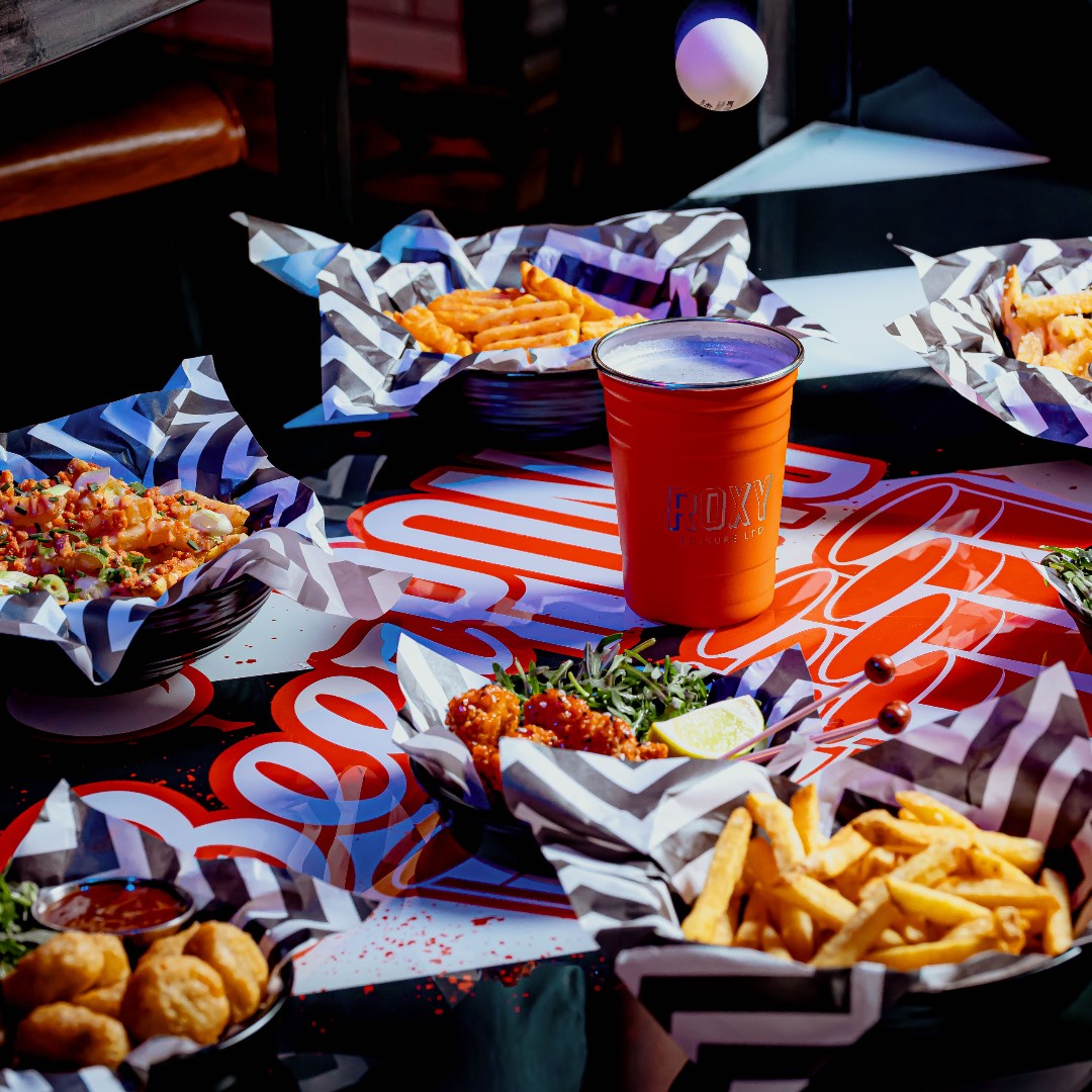 ROXY LANES UNION STREET 🎳 
Not your average bowling alley, Bristol's home of booze &amp; ball games has much more to offer than just smashing strikes. Under 18's allowed before 5pm when accompanied by an adult.  
➡️ bit.ly/3I5yIV1
#roxylanes #bristol #visitbristol