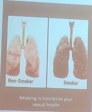 Testicles of smokers and nonsmokers?
😁😁😁
#SmallMistakes #BigIdeas