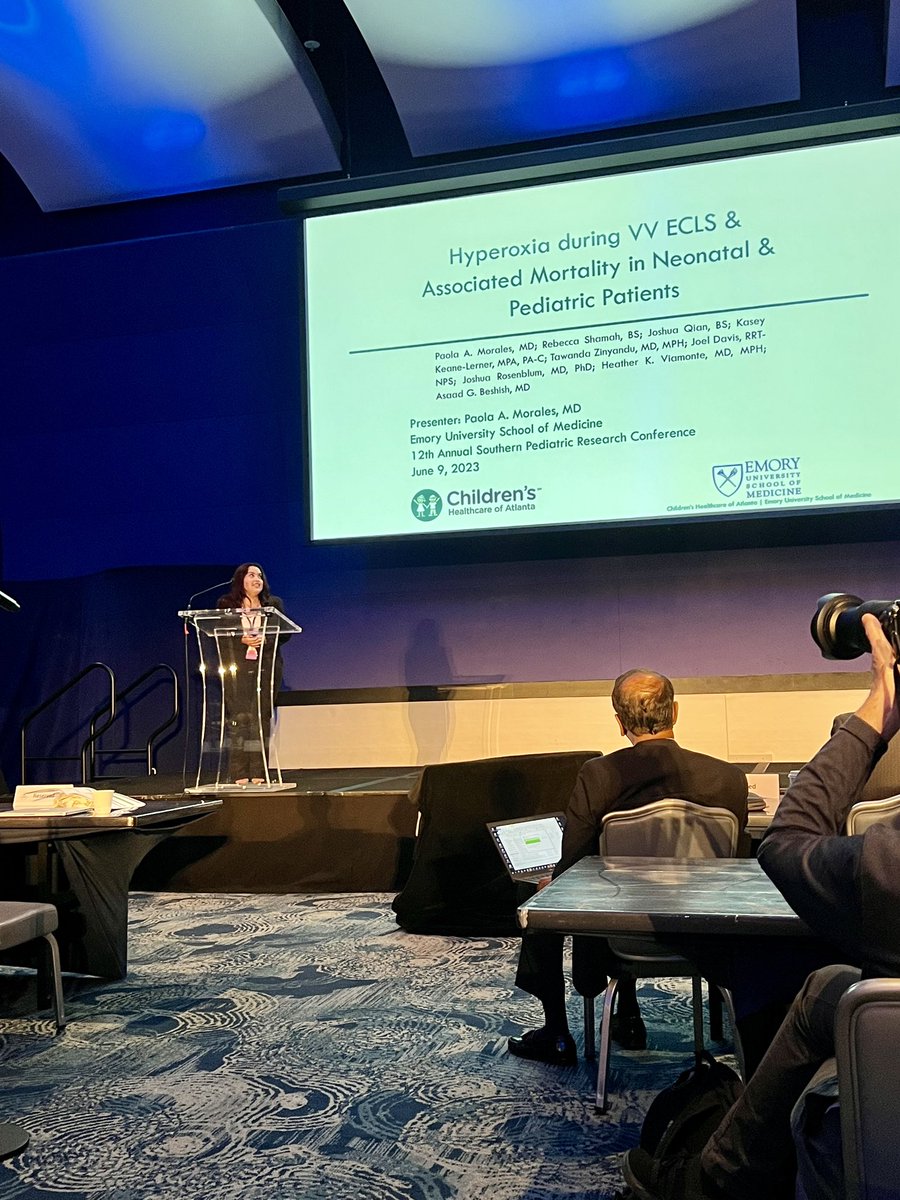 Paola A. Morales (@paolaamorales96) on Twitter photo Thankful for the opportunity to be a speaker for the first time at the 2023 Southeastern Pediatric Research Conference🙏🏻 Special thanks to my mentor Dr. Asaad Beshish for all his support!
<a href="/childrensatl/">Children's</a> <a href="/AtlPedsResearch/">Pediatric Research Alliance</a>
#pedsresearch2023
#LatinxinMedicine Thankful for the opportunity to be a speaker for the first time at the 2023 Southeastern Pediatric Research Conference🙏🏻 Special thanks to my mentor Dr. Asaad Beshish for all his support!
<a href="/childrensatl/">Children's</a> <a href="/AtlPedsResearch/">Pediatric Research Alliance</a>
#pedsresearch2023
#LatinxinMedicine