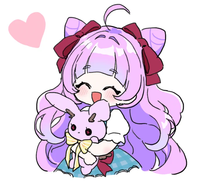 ユトちゃんおたおめ #兎にも描くにも