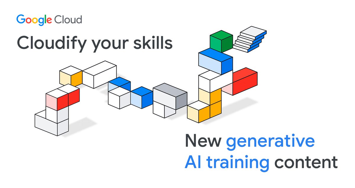 Google has launched 7 FREE courses on generative AI 🔥

Each course can be completed in 1 day:

- Intro to Generative AI
- Intro to LLM
- Attention Mechanism
- Transformer Models & BERT
- Intro to Image Generation
- Create Image Captioning Models
- Encoder-Decoder Architecture