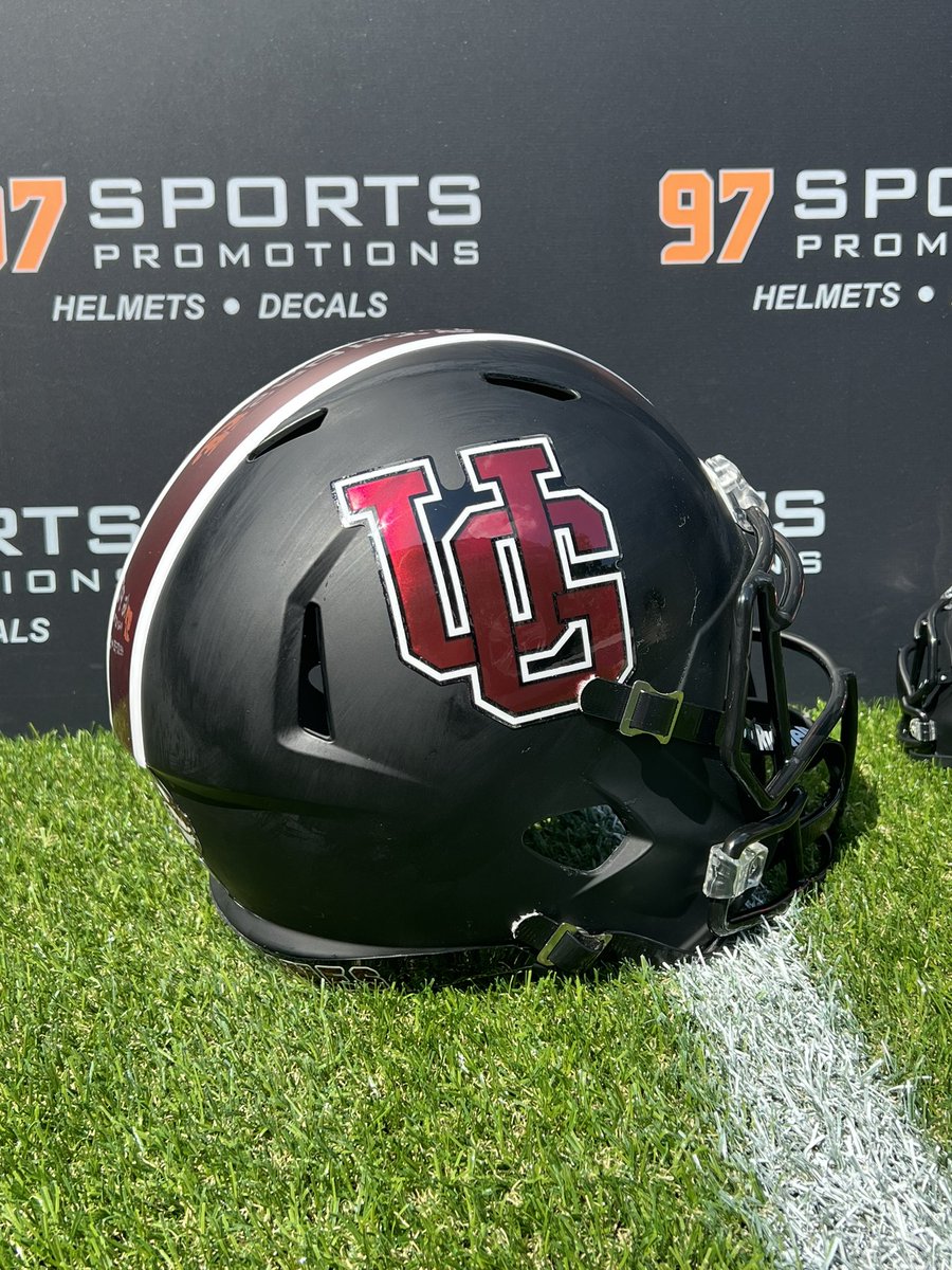 Very very excited to be working with my high school again this season! The Union Grove Wolverines traded in the matte decals for chrome this year and will be looking amazing! Thanks again @kjchristian98 @UGHSFB @UnionGroveAD #helmetdecals #minihelmets