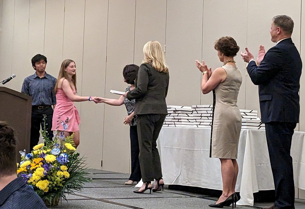 This week, Jaden Visioli and John Richard Perez were honored at the Morris County Association of School Administrators 35th Annual Academic Achievement Recognition Dinner.   Jaden is the BHS valedictorian and JR is salutatorian.  Congratulations!