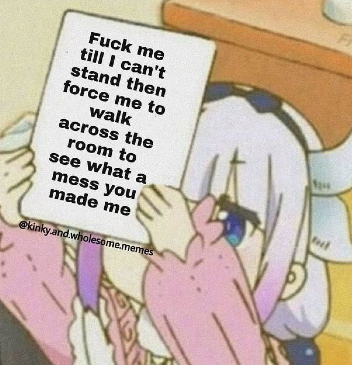 not cute & kinky memes tweet media