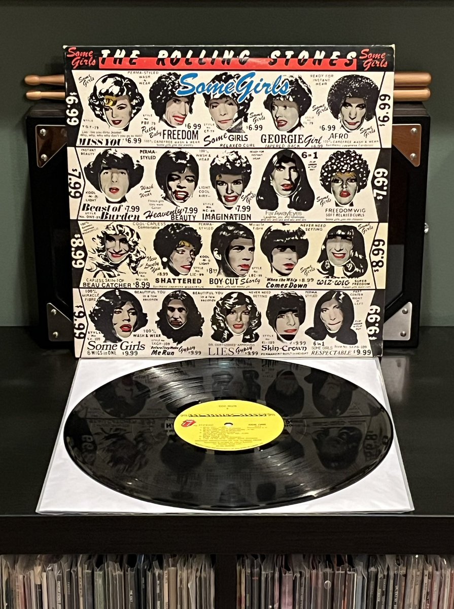 The Rolling Stones released their classic album “Some Girls” June 9th, 1978. 
#TheRollingStones #SomeGirls