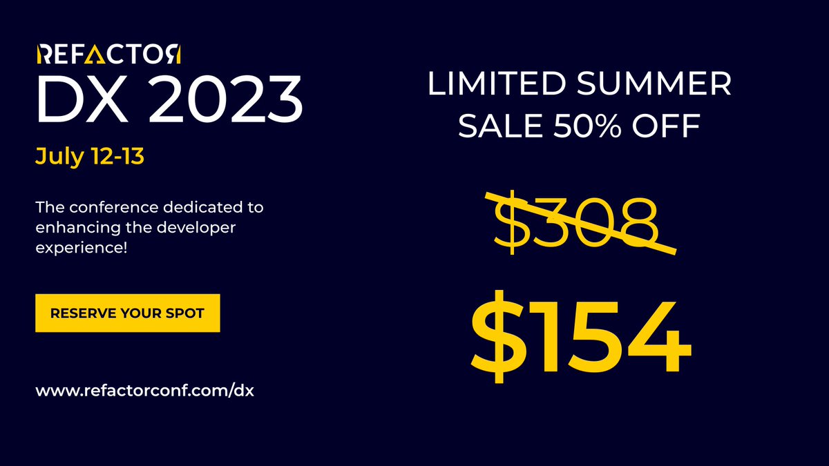 REFACTOR Community tweet media