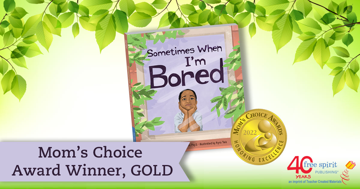 Feeling bored? Don't worry; something special is waiting for you! 🤩 Check out Sometimes When I'm Bored, the Mom's Choice Award winner that teaches practical strategies for coping with boredom and loneliness: bit.ly/3J2FNpB #AwardWinner #BoredomBuster #KidsLit