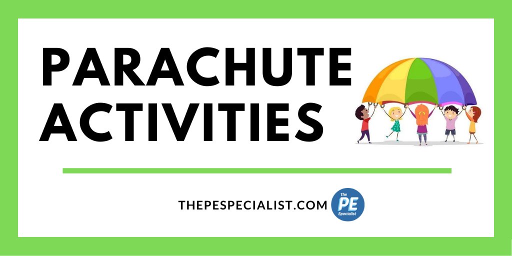 10 Awesome Parachute Activities for #Physed Class thepespecialist.com/parachute/ Here you will find some our favorite #parachute activities! #physicaleducation #physed #pegeeks #iteachpe #pe  #peteacher #elempe #primarype