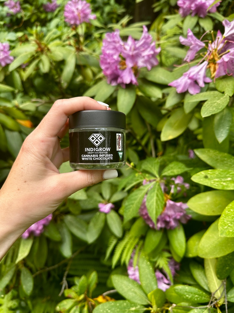 Indigrowmi's tweet photo. Customize your edible experience by adding your own flavors! Customers have raved about a dipping in a coat of chili powder, eating with a cherry or blueberry, & eating with a handful of macadamia nuts. #microdifference #craftcultivation #ditchthedispensary #resistcorporateweed https://t.co/oLmRtYVvta