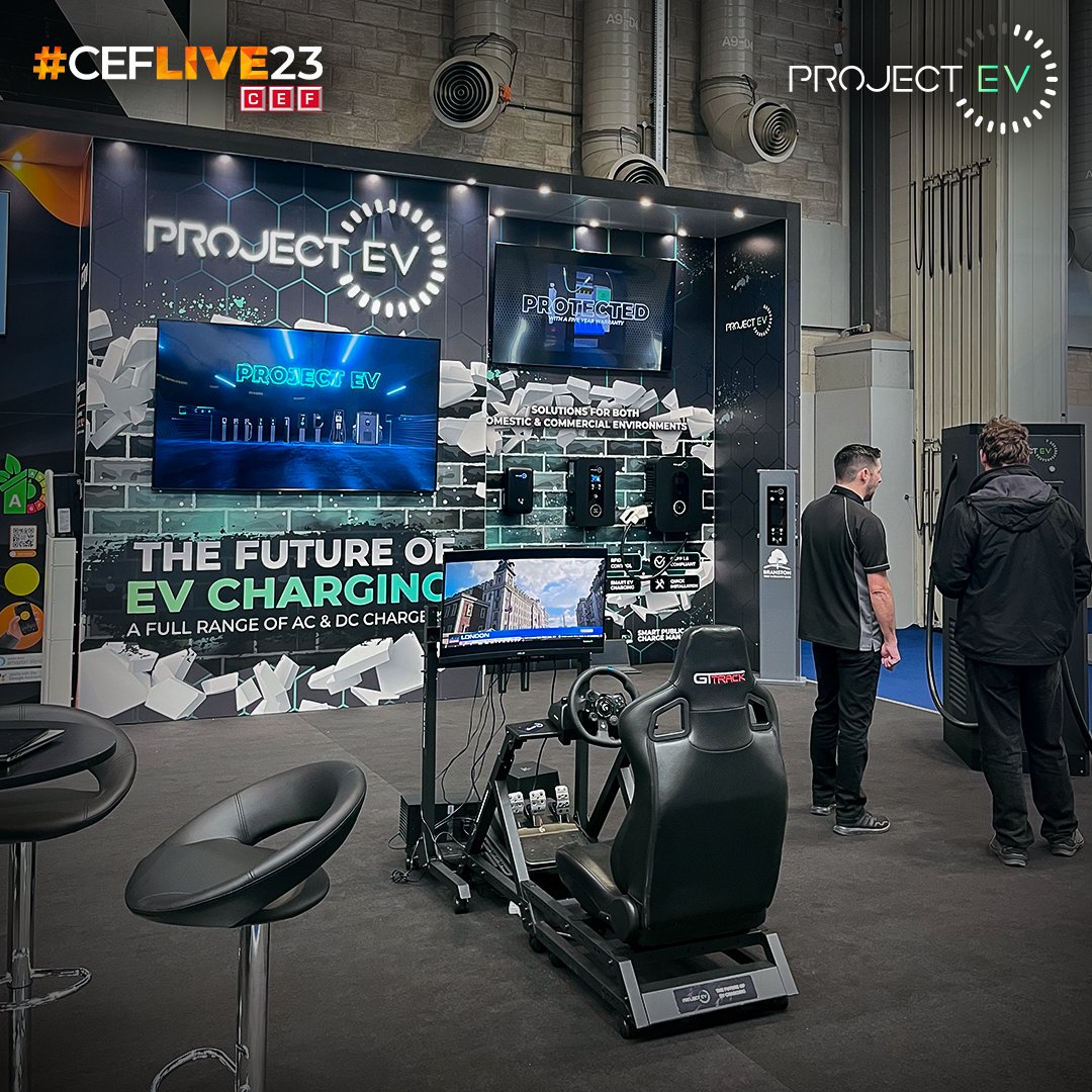 WeAreProjectEV's tweet photo. That's two amazing days at CEF Live wrapped up!⚡
There were so many inspiring speakers and innovative products (including our own😉)!
We already can't wait for next year.💚
#ProjectEV #CEFLive #CEFLive2023 @ProjectCurv @cefonline https://t.co/cLxXP4HIkE