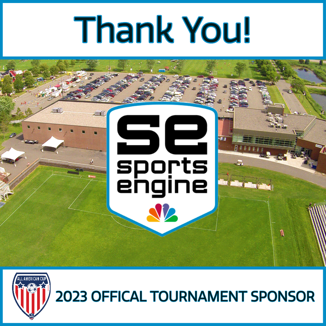 NSC_Sports's tweet image. Thank you @SportsEngine for being one of our tournament sponsors for the All American Cup!
#sportsengine #allamericancup