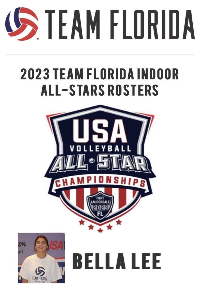 Excited to represent and play on Team Florida! Thank you @FloridaRegion