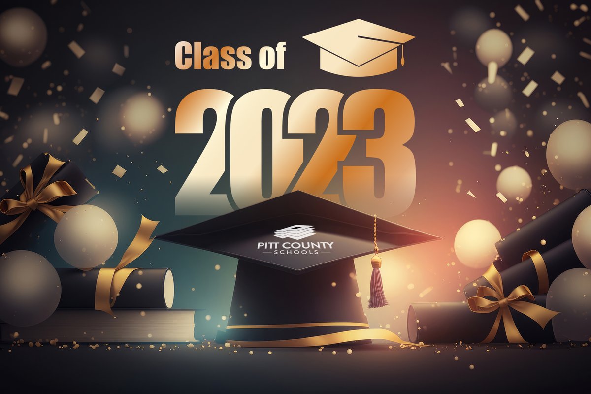 Congratulations to the <a href="/PCS_NC/">Pitt County Schools</a> Class of 2023. We are proud of you and wish you the best on your new beginnings. #Classof2023🎓
