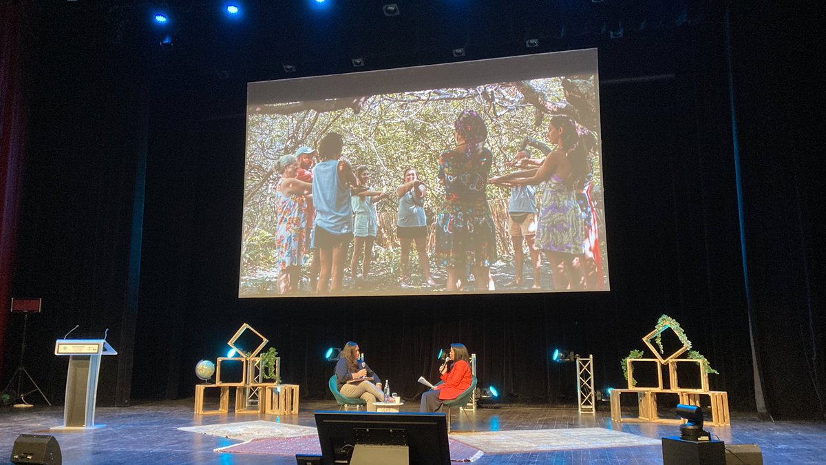 IP_Paris_'s tweet photo. [#REFLEXIONS23] Kahea Pacheco’s mission is concretely to provide technical training for women leaders to harness their #climate and environmental initiatives while connecting them to their peers. 

@UNEP @RochelleCharity 

#ClimateAction #IPParis https://t.co/iXtippn3p8