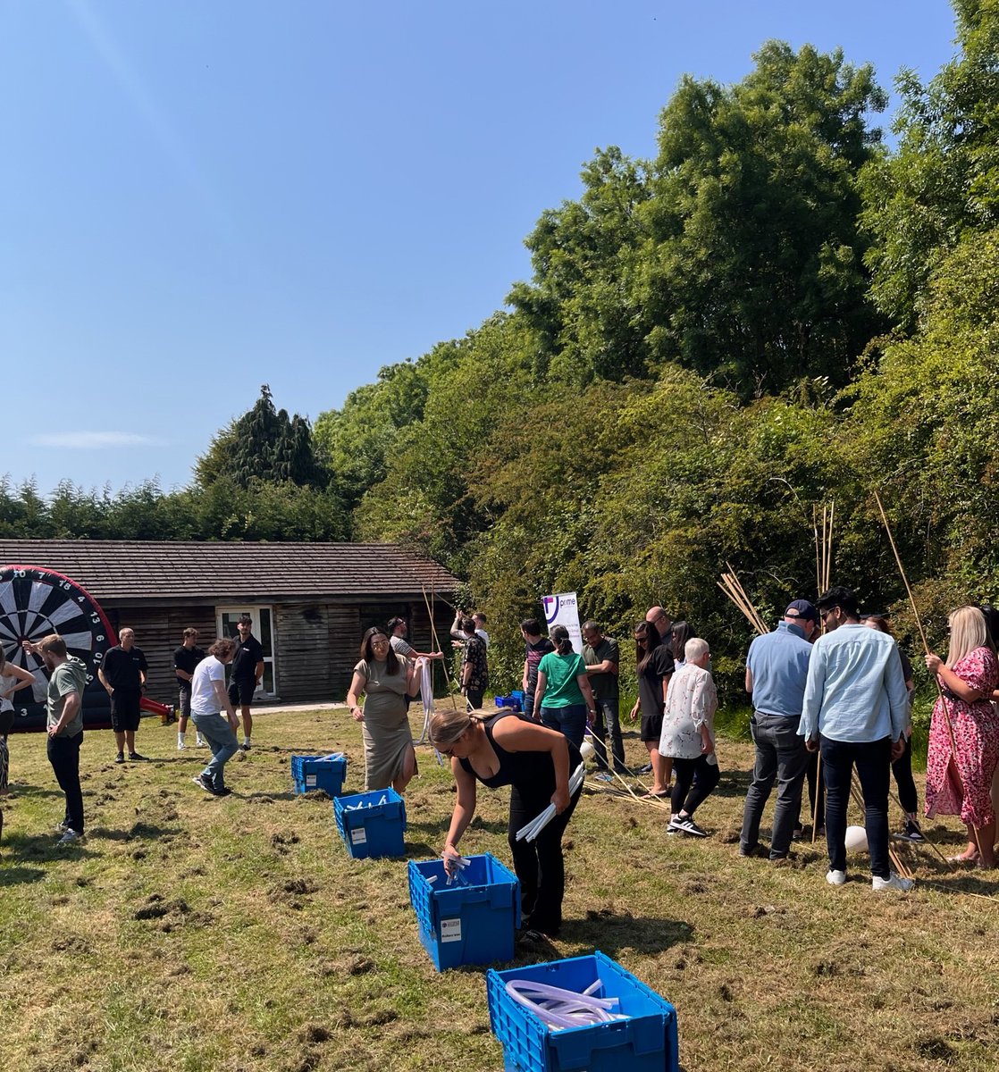 PrimeCharAccnts's tweet photo. At Prime we're no stranger to a challenge, so when
@teambuilding_co arrived at today's staff conference we knew we had it in the bag! 🤛 

Together we created the ultimate rollercoaster which transported a football 📷 along its entire length propelled only by gravity! https://t.co/YduVSBPX1C