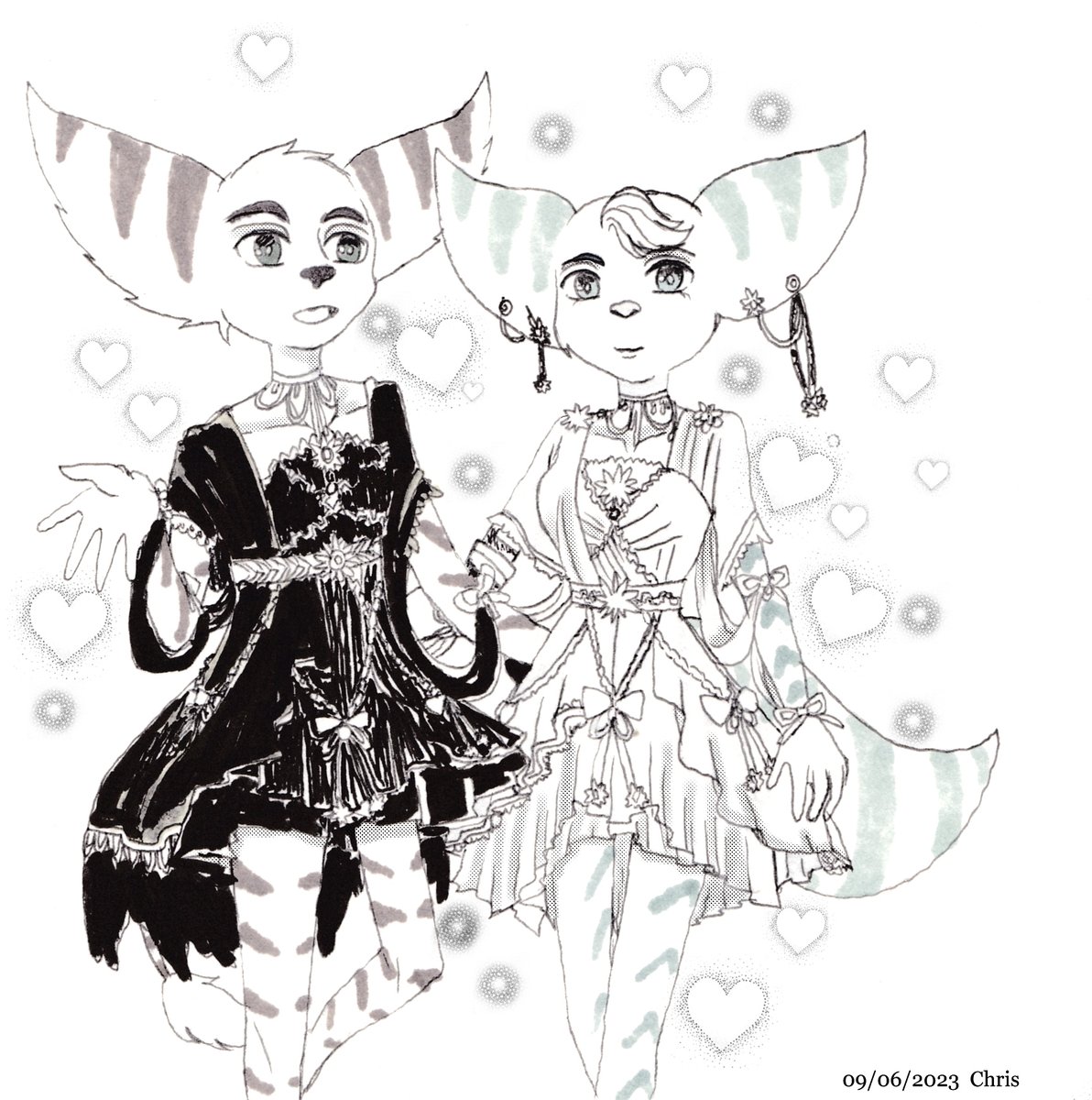 zizhen56713's tweet photo. It's been a long time since I painted them both
Take advantage of my illness to buy time to paint
#RatchetAndClank #Fanart #digitaldrawing #RatchetClankRiftApart
#ArtistOnTwitter #fanart #Ratchetxrivet  #traditionalart #ratrivet
#lombax https://t.co/s2LwRLTY57