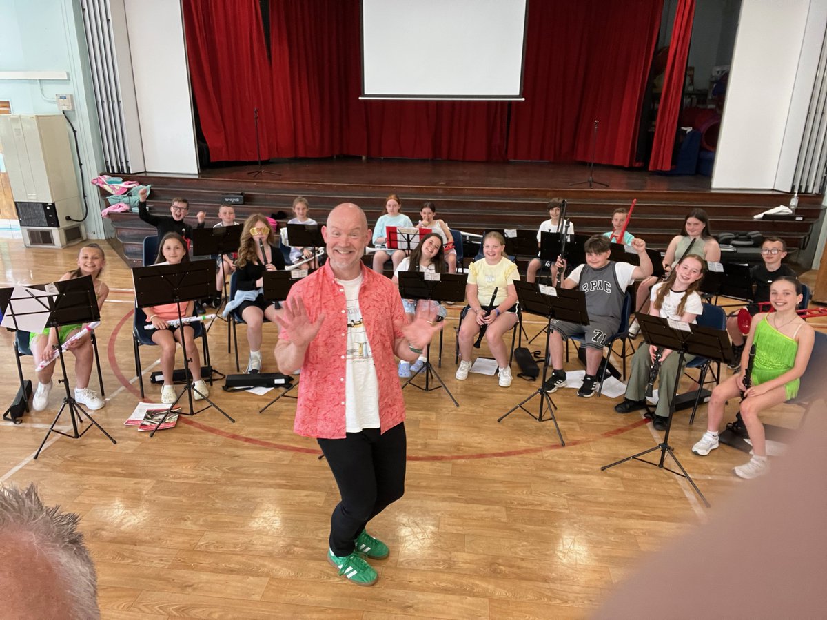 StAmbroseCC's tweet photo. Today's performance at St. Augustine's PS talent show.
Our 'Cluster Collective' last gig on plastic instruments Heavy metal NW .. well, some of them are 😆🎶 https://t.co/XIJSRN6jEj
