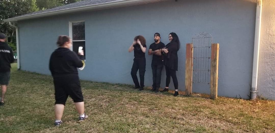 beebalmtraveler's tweet image. Check out the amazing #Repossessed Team in the latest edition of Paranormal Underground magazine @ParanormalUG!  Cover photo was shot at our house in Florida where Marika, Moe &amp;amp; Lei helped us with an old brass bed that haunted me for 30 years.  Catch us in episode 3 on @Hulu 💀