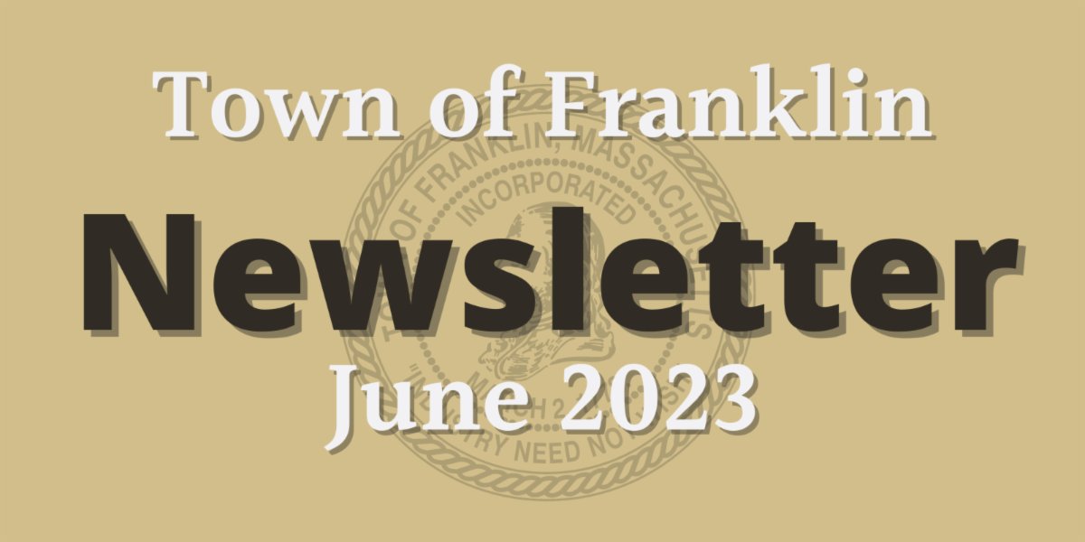 Town of Franklin - June E-Newsletter