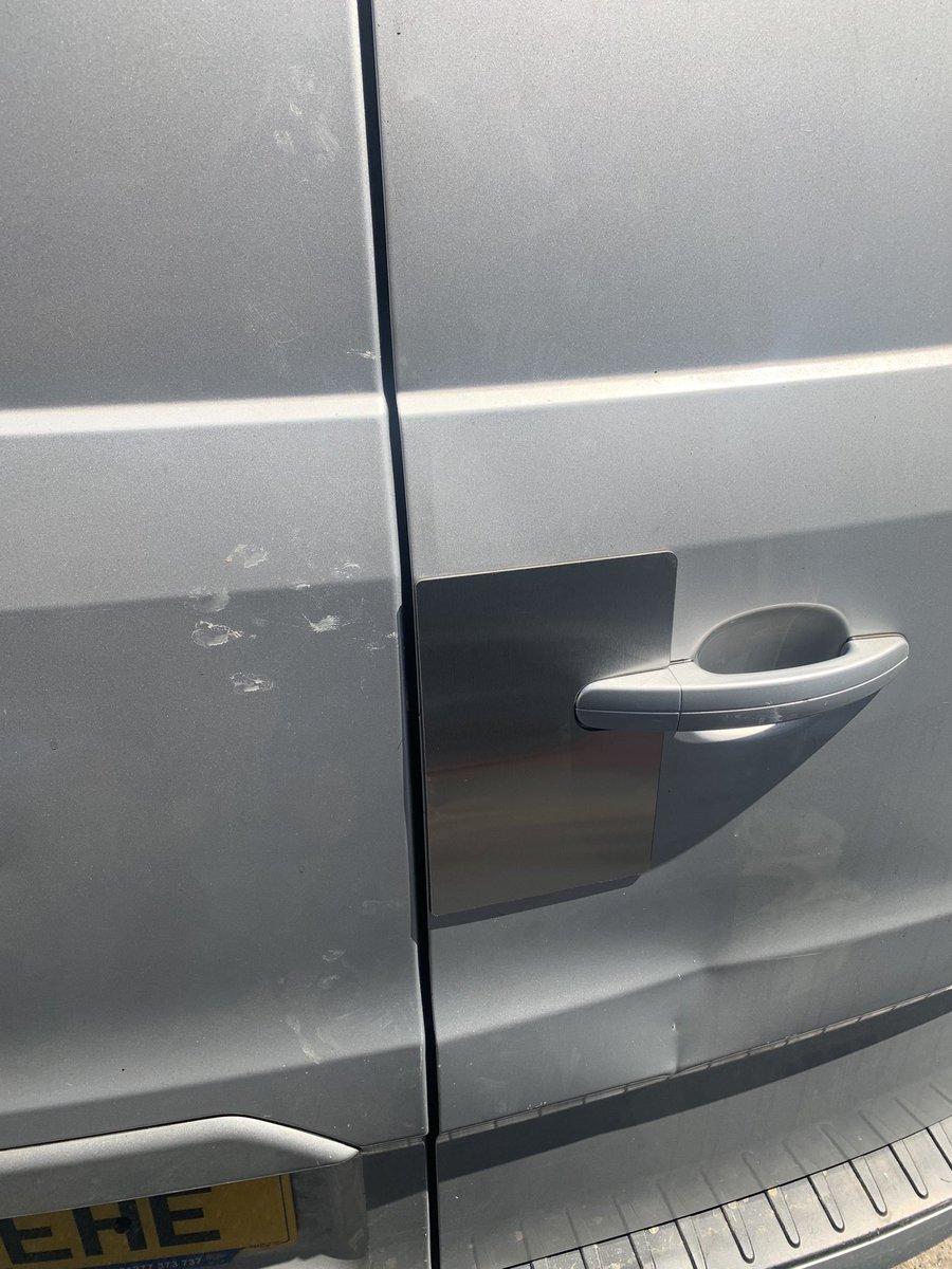 DMGautocare's tweet image. Nice days work today 5 vans all secured with these security plates. #vansecurity #mechanic