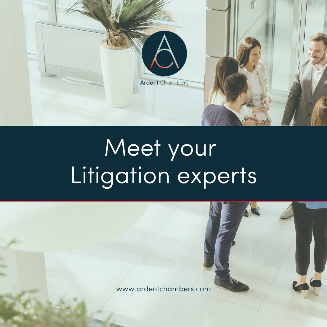 We’re perfectly placed to be your Commercial Litigation partners. We provide a high-calibre service to our clients and regularly act alongside both local and global counsel. Find out more at: ardentchambers.com

#JerseyLaw #LitigationLawyer