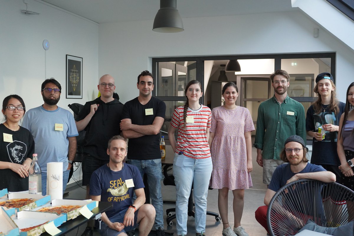 codebarBerlin's tweet image. Big shout out to Afafe & Safia from
@ChainSafeth for hosting our workshop in your amazing office! We had an incredible time learning & networking! Special thanks to @nazarhussain for the excellent intro to the blockchain and for sharing valuable insights! #TechCommunity#Gratitude