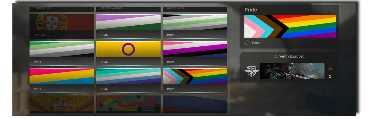 Call of Duty is the game that had dozens of pride calling cards at launch and pretty much nothing else. It was only like a month or two ago they added country flags. Video game companies have been gutted and replaced by groomers and degenerates.