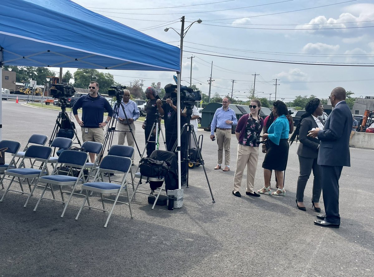 We are #PrinceGeorgesProud today to hold the Press Conference for the #SandbagProgram launch. #PrinceGeorgesCounty