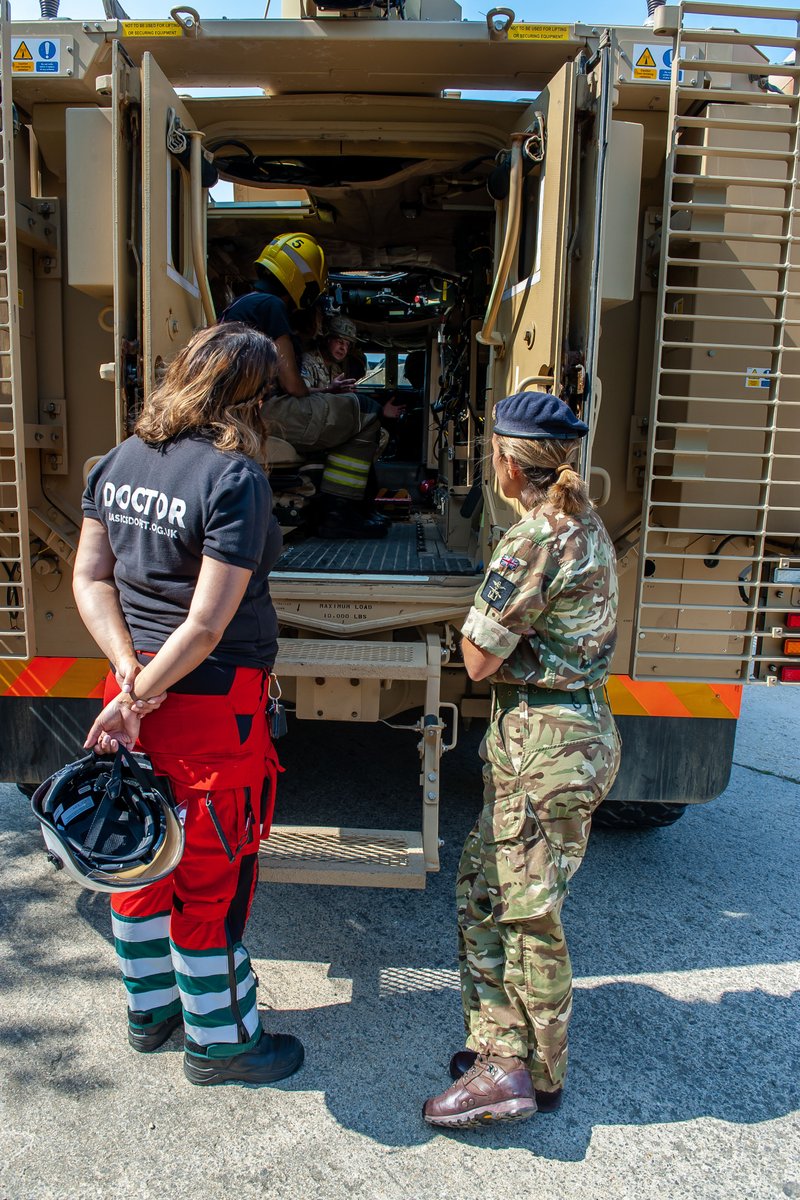 We would like to give a huge thank you to the AFVSR Support Wing at <a href="/armycmc/">Combat Manoeuvre Centre</a>  for organising an excellent training opportunity this week for us &amp; our partners <a href="/BasicsDorset/">BASICS Dorset</a> <a href="/dsairambulance/">Dorset and Somerset Air Ambulance (DSAA)</a> <a href="/DSFireUpdates/">Devon and Somerset Fire and Rescue Service</a>   

#NotJustFires