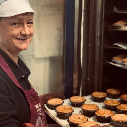 Alison is usually the one who creates our quiches and pies as well as all our homemade tasty side dishes– Ali loves working as our team and her favourite product is the homemade steak pies! #baker #nefollowers #shoplocal ow.ly/CB0n30seWiS