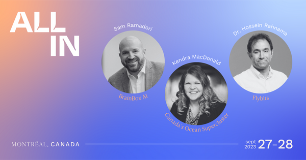 25 #AI leaders from Canada have already confirmed their attendance at #ALLIN2023🎙 Discover the full list of speakers 👉 allinevent.ai ALL IN is organized by @ScaleAICanada @CEIMIA_mtl @Mila_Quebec @chambremontreal