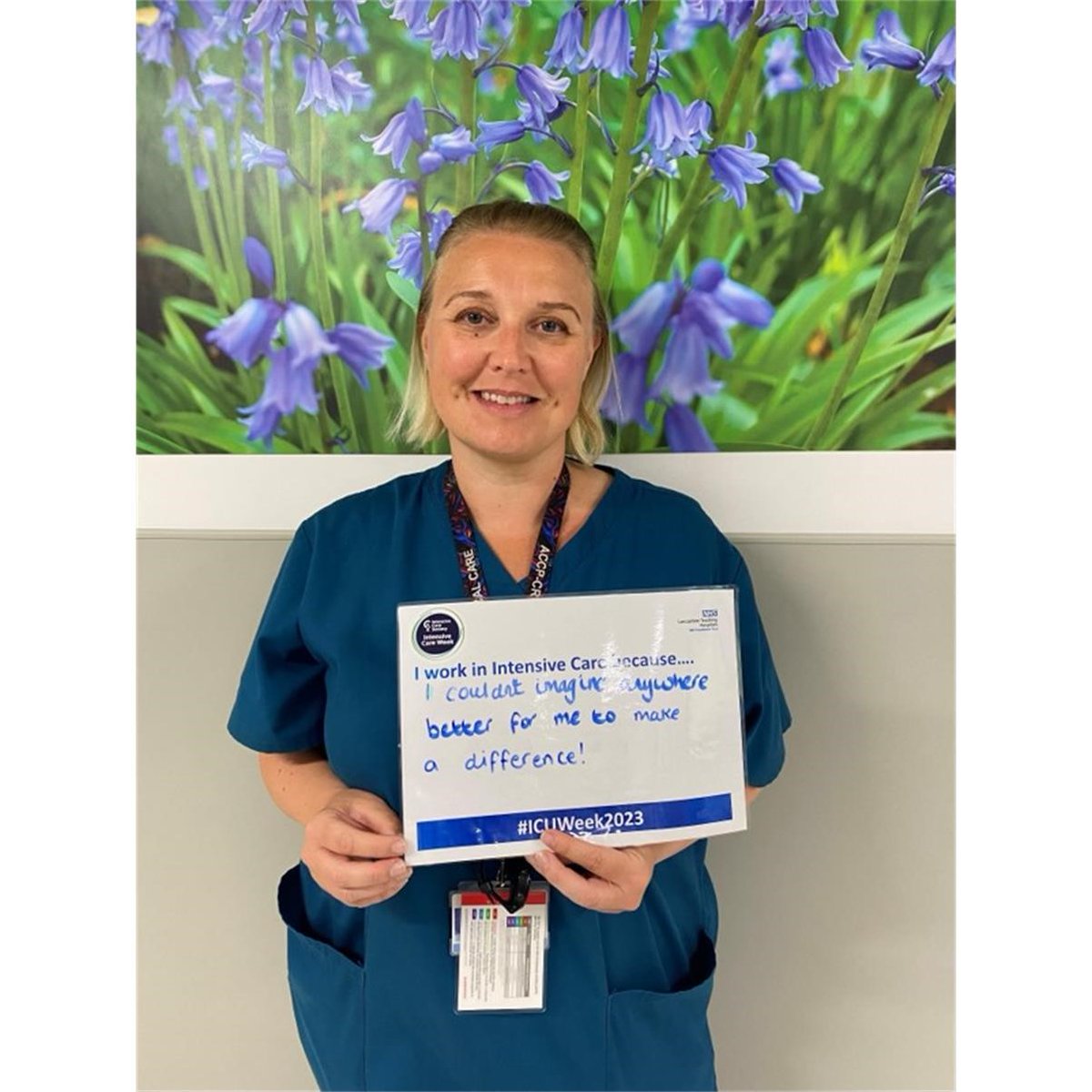 LancsHospitals's tweet photo. On day six of #ICUWeek, we have three members of the #CriticalCare team at Lancashire Teaching Hospitals, and why they love to work in #IntensiveCare https://t.co/kXunITEWyF