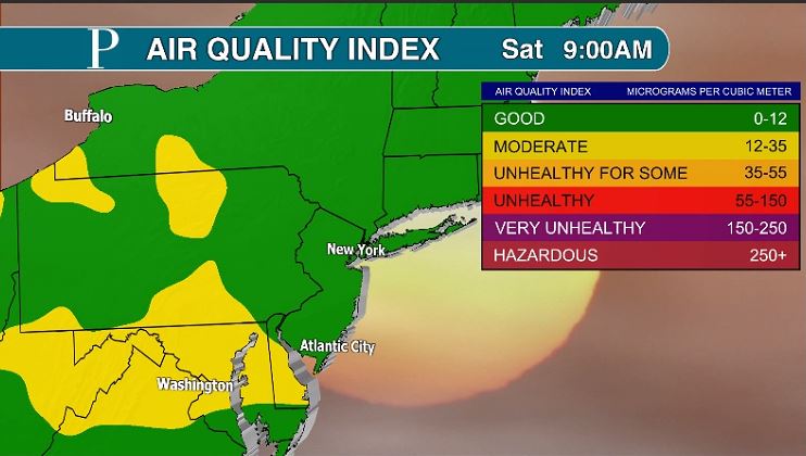 How to feel about air quality right now 

😟 Still in UNHEALTHY (don't go outside if you have asthma)
🤷 The sky is kinda blue?
😄 Air quality gets GOOD Saturday. <a href="/ThePressofAC/">Press of AC</a>