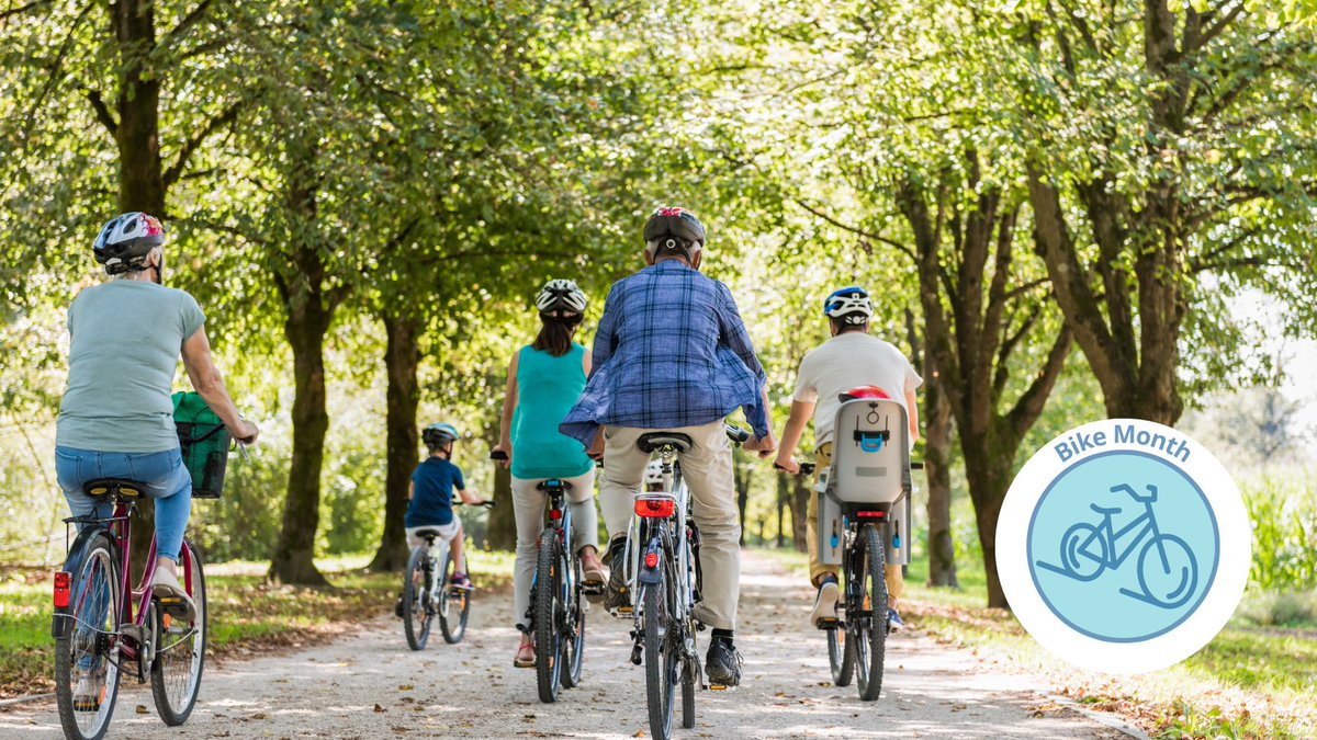 Did you know Health Canada recommends children and youth get at least 60 minutes of physical activity per day and adults 20 minutes? Make cycling the CWATS network part of your routine.

See our interactive map: bit.ly/3fxgQVj

#FunFactFriday #BikeMonth