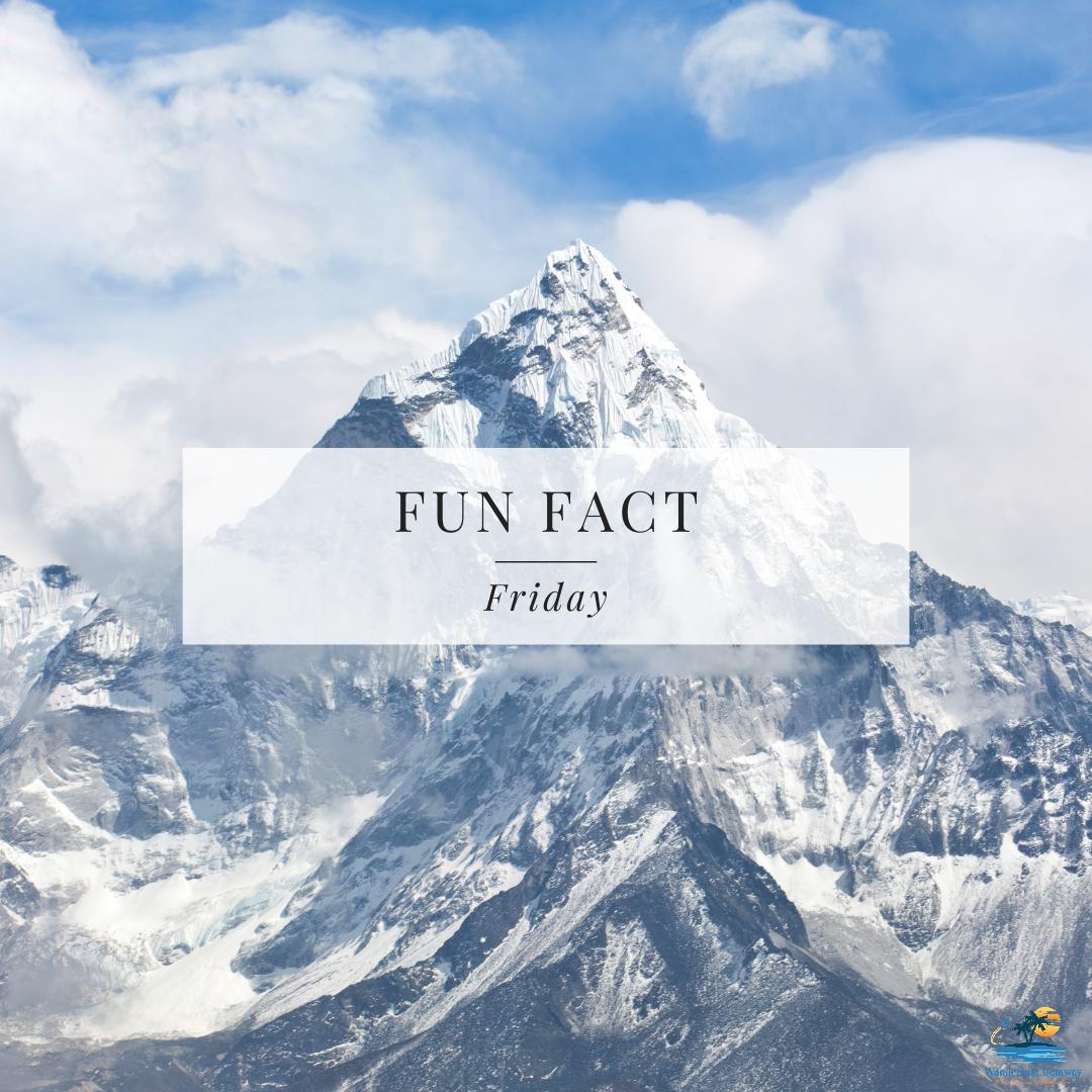 Due to tectonic movements, Mount Everest is now significantly taller than the last time it was measured. Tell us what you know about this amazing Natural wonder. 

#FunFactFriday #MountEverest #Nepal #getzpremiervoyages #wanderlustgetaway