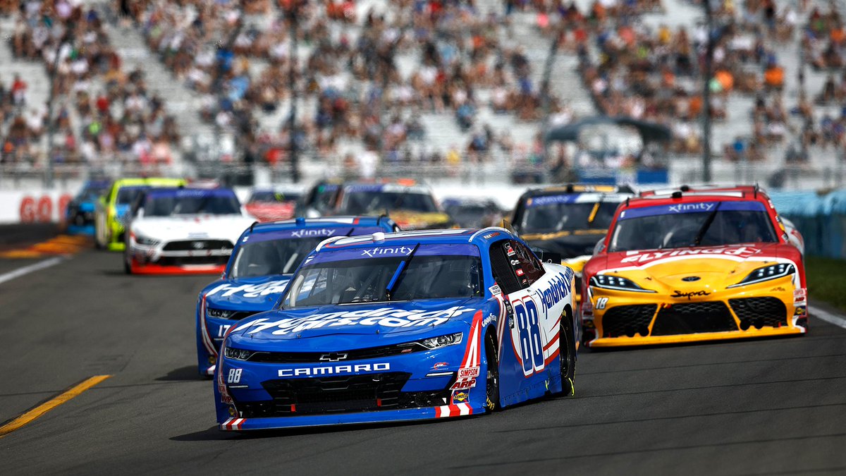 Didn't realize this weekend is the first time Xfinity has ever raced at Sonoma.