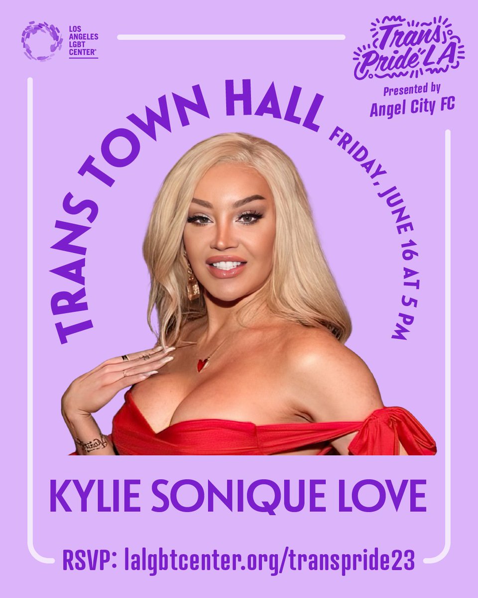 LALGBTCenter's tweet photo. Day One of #TransPrideLA officially kicks off with the #TransTownHall, with @xosonique, @msisisking, @sharsaysso, @cecetelfer, @sfsisters, and so many more. Join us on June 16th at 5PM to celebrate our community RSVP now at https://t.co/Q9byiQ56Wz https://t.co/itsjHIYbub