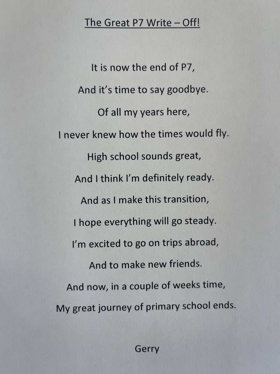 StMariesRCPS's tweet photo. P7Rm13 have been working on their entries for the Great P7 Write-Off competition, hosted by @Tree_Of and @eSgoil.
We hope you enjoy looking at our work!
#P7WriteOff #TOKBigSchool23 https://t.co/whdPDmMWBm