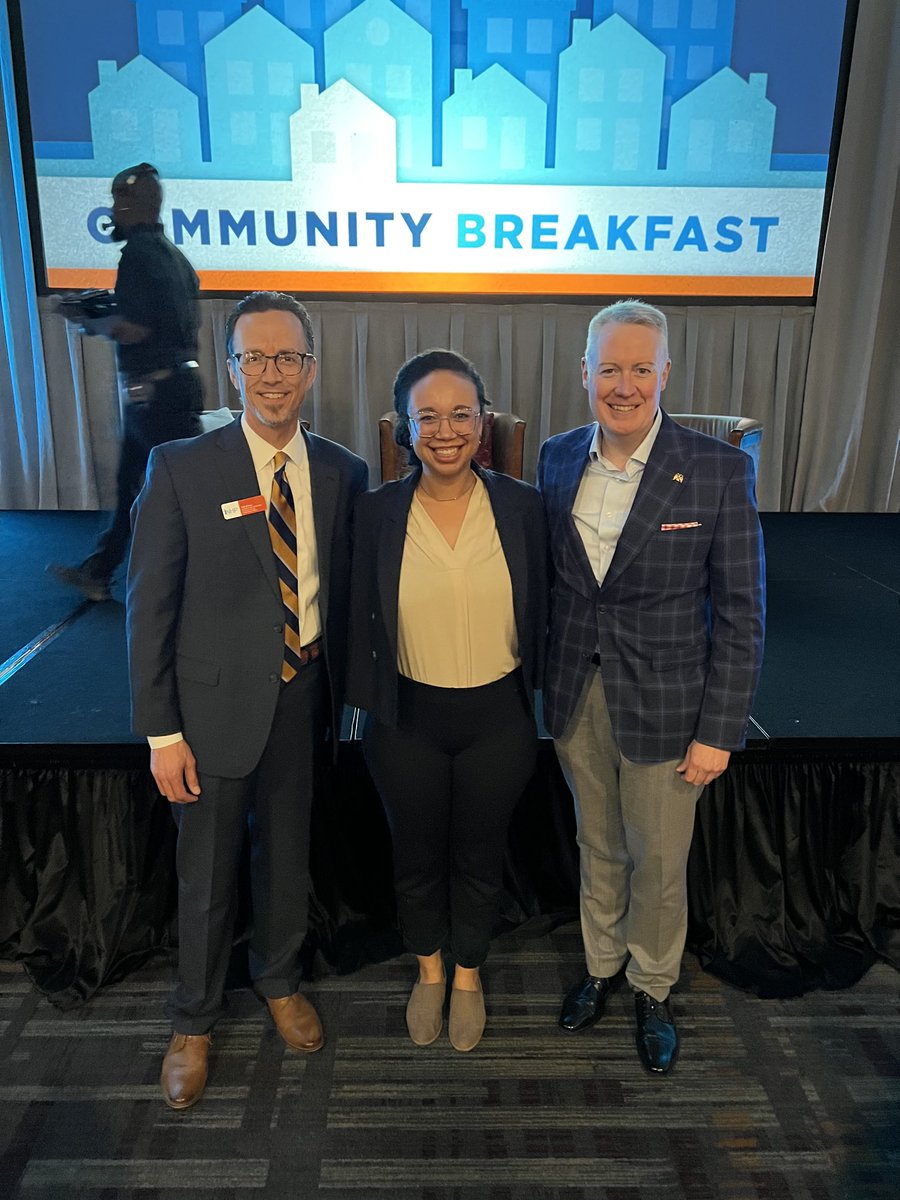 Beautiful Friday morning with friends at the big ⁦<a href="/INHP_Home/">INHP</a>⁩ community breakfast. Thank you Rob Evans of INHP and Elisabeth Coats of the Homeownership Alliance for calling attention to ⁦<a href="/SenToddYoung/">Senator Todd Young</a>⁩ and his work on affordable housing.