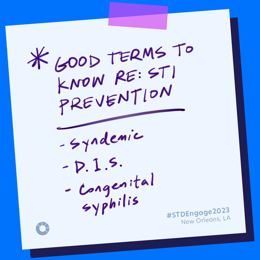 Color's tweet photo. The public health officials who work on the front lines of STI prevention and treatment are a brilliant—and busy—group of people. We recently got the chance to learn from many of them at the annual #STDEngage conference by @NCSDDC. Some notes to know from this year ⤵️ https://t.co/FIOC6nLFHO
