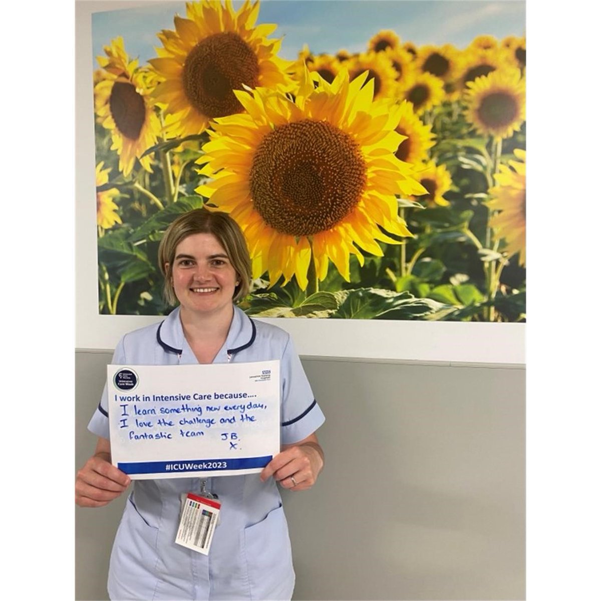 LancsHospitals's tweet photo. On the final day of #ICUWeek, we have another three members of the #CriticalCare team at Lancashire Teaching Hospitals, who put their thoughts on quote cards on what working in #IntensiveCare means to them.

#IntensiveCareWeek @ICS_updates https://t.co/I2EE0Df5oS