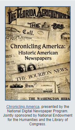 MGCgenealogy's tweet photo. How long has it been since you re-checked #ChroniclingAmerica for #newspaper additions? Now includes all 50 states! Remember to revisit your #genelaogy sites every so often for updates! https://t.co/FNUJrcKyWE #NDNP #LibraryofCongress https://t.co/BejEHW49HK
