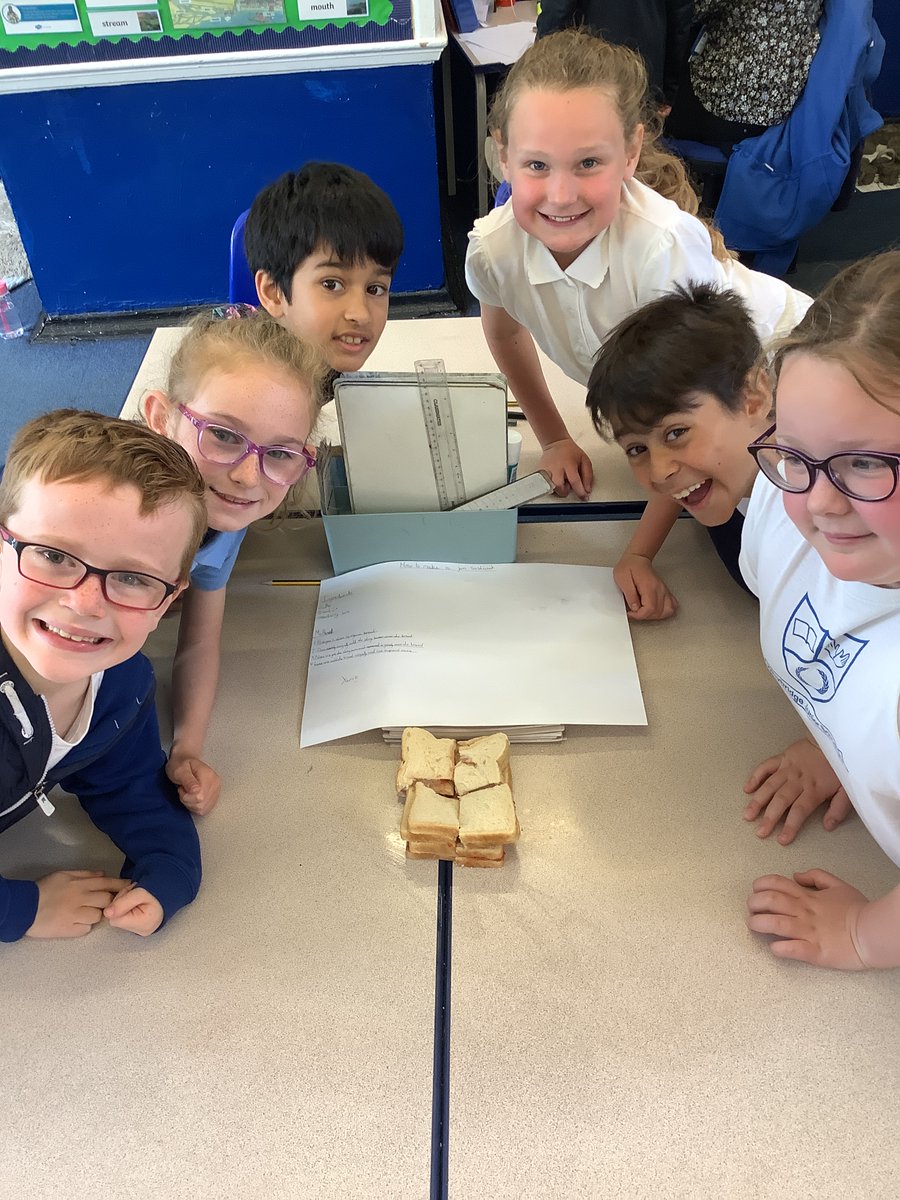 whybridgejunior's tweet photo. Year 3 have thoroughly enjoyed creating their own instructions on how to make their jam sandwiches. They used time adverbials and subheadings to organise their writing and included lots of interesting adjectives! https://t.co/40kls65Duy