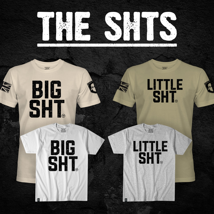 INTRODUCING... 'THE SHTS'! 😂 Get the whole family involved our SHT Collection!👀 Available now in adult and kid sizes. 😄

#britisharmy #militaryhumour #veteran #soldiers #armylife #cadets #emergencyresponders