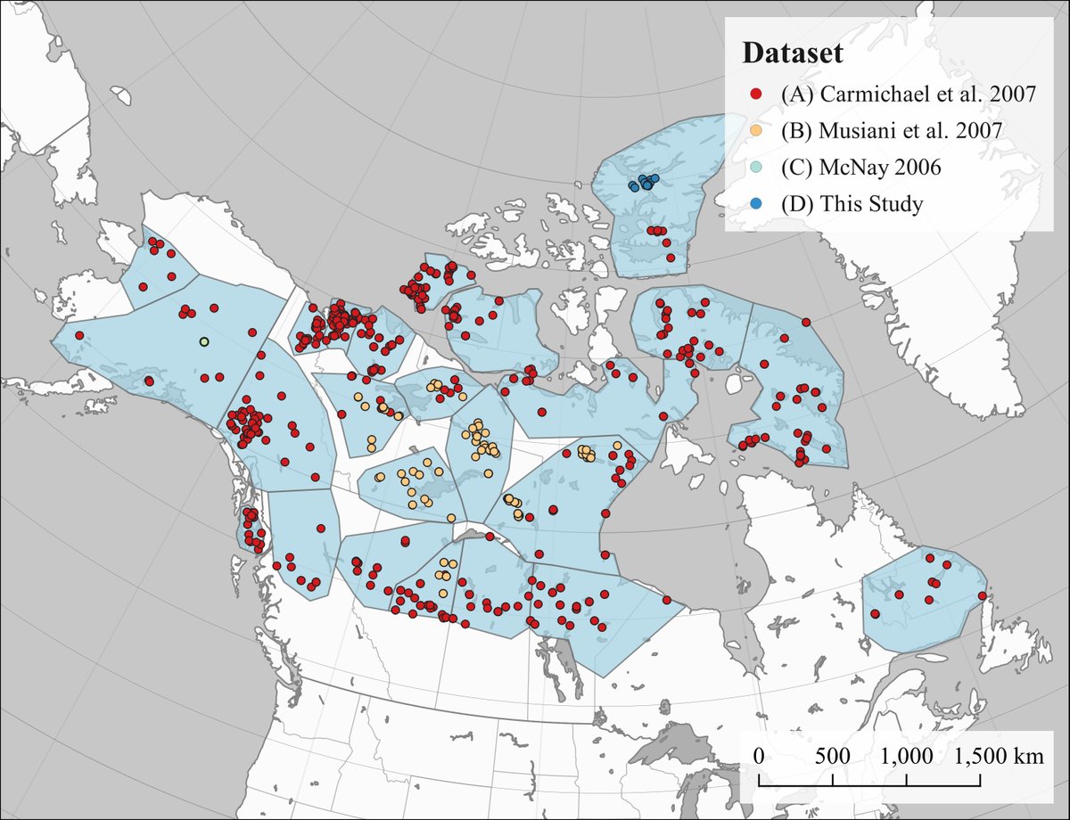 ESAEcosphere's tweet image. A new study finds that #wolves have low #GeneticDiversity on islands - especially islands far from the range core

doi.org/10.1002/ecs2.4…

#GeographicIsolation #ConsGen #ConservationGenetics #ArcticWolves #OpenAccess @BirdAmelie @DanMacnulty @mmusiani