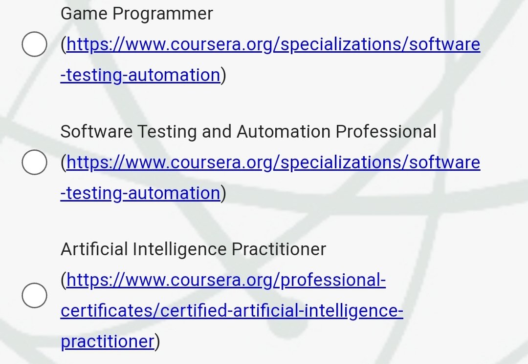 teneikaask_you's tweet image. This is a great opportunity for Nigerians interested in Tech. You can get two certificates and discounts on certifications.

Sponsored by NITDA 🎉

You can get access to Cyber, Data, Software Engineering, Cloud, Gaming, UX, DevOps, AI/ML, Marketing &amp;amp; more!
forms.office.com/Pages/Response…