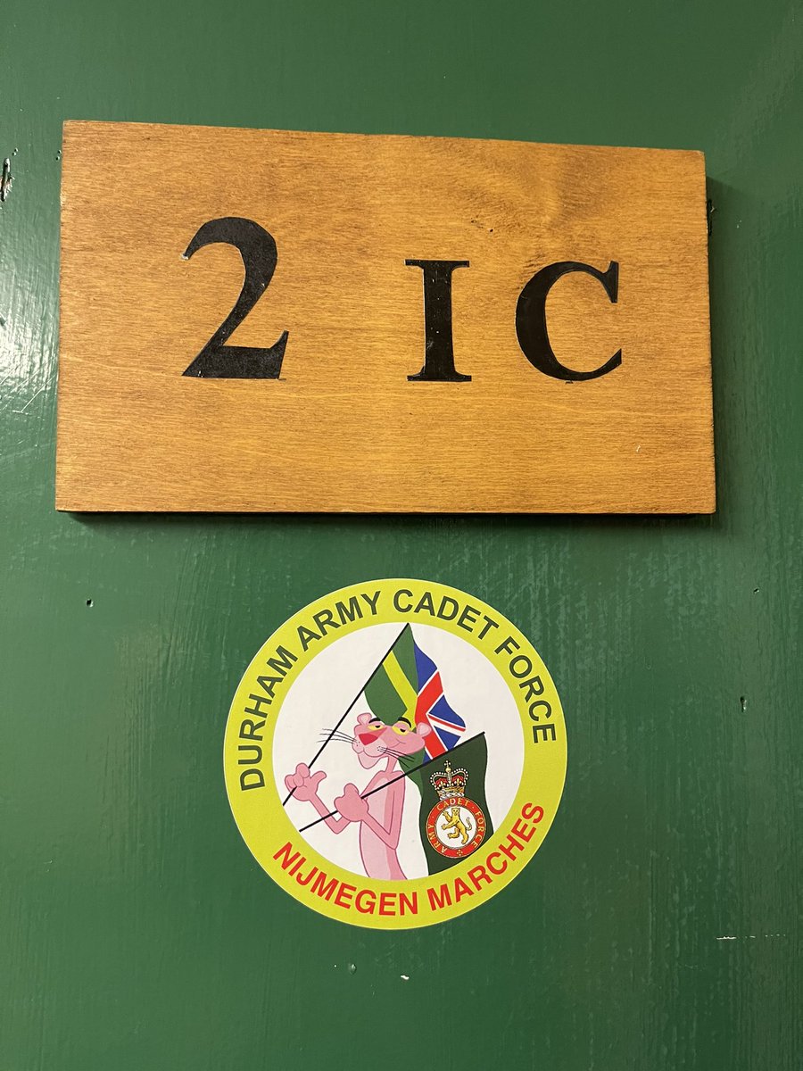CorinaHart1979's tweet image. Love my Sticker on my office door compliments of the Nijmegen Team! @BCompanyDACF @DurhamAcf